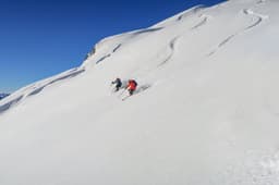 property management atop a snowy mountain